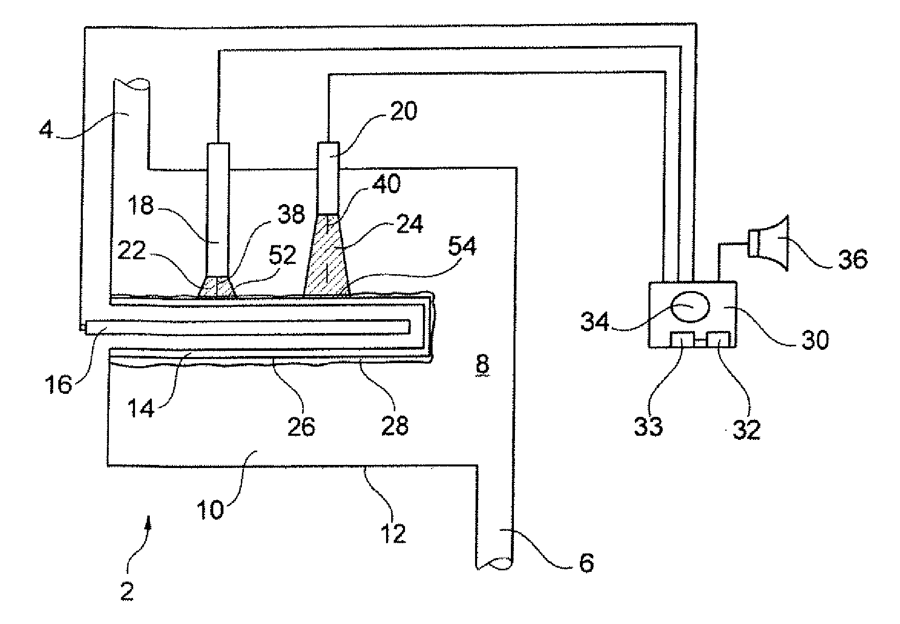 Method and device for easily monitoring the maintenance status of an uv-drinking water disinfection system in an aircraft