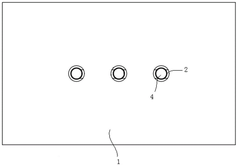 A supersonic combustion chamber flame stabilization device