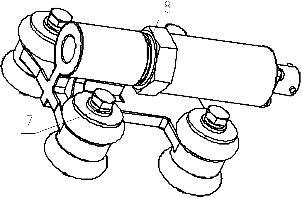 Vibration isolation device of oil pressure sensor