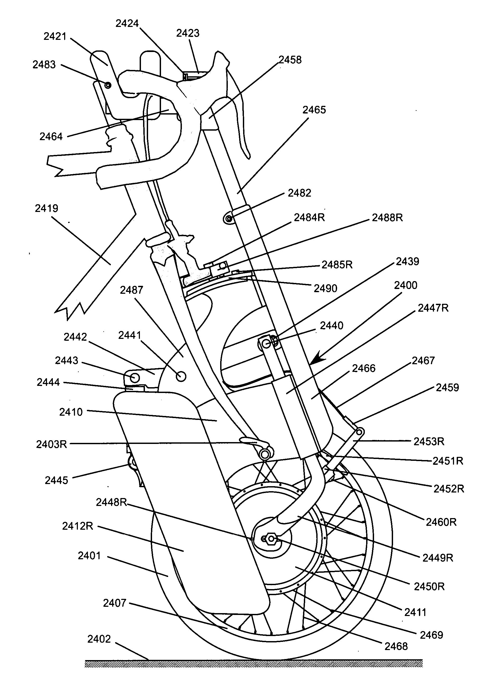 Self-propelled wheel for bicycles and similar vehicles