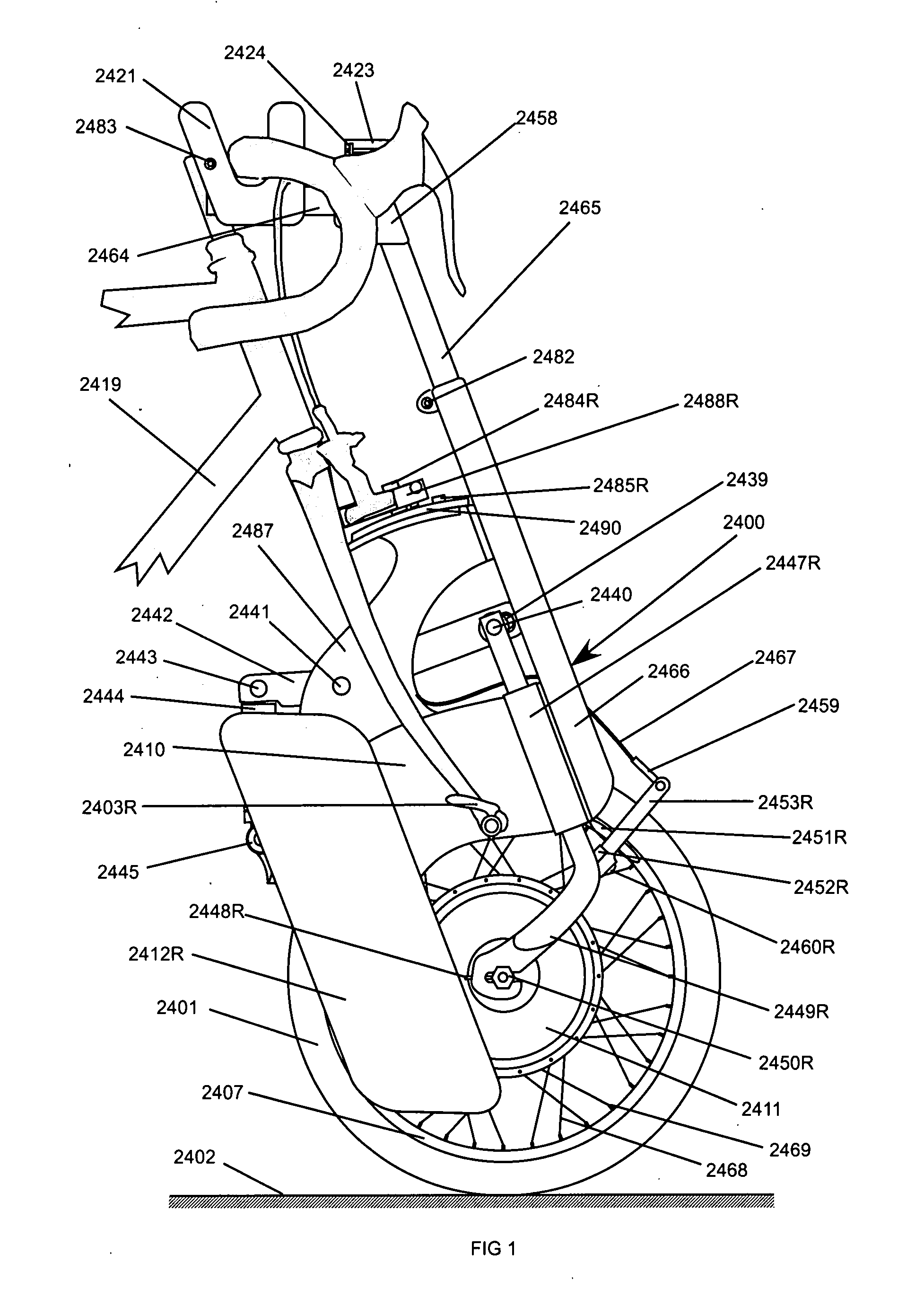 Self-propelled wheel for bicycles and similar vehicles