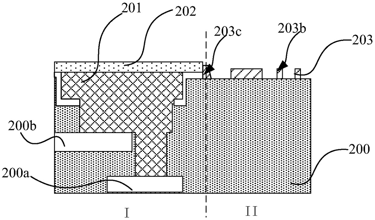 Manufacturing method and layout structure of back-illuminated sensor