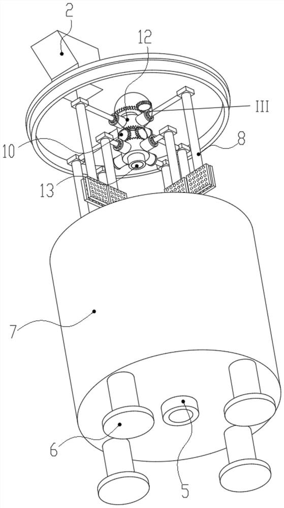 Device for extracting purple sweet potato haematochrome via fermentation method