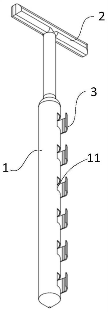 Soil sampling device and soil improvement monitoring method