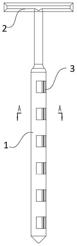 Soil sampling device and soil improvement monitoring method