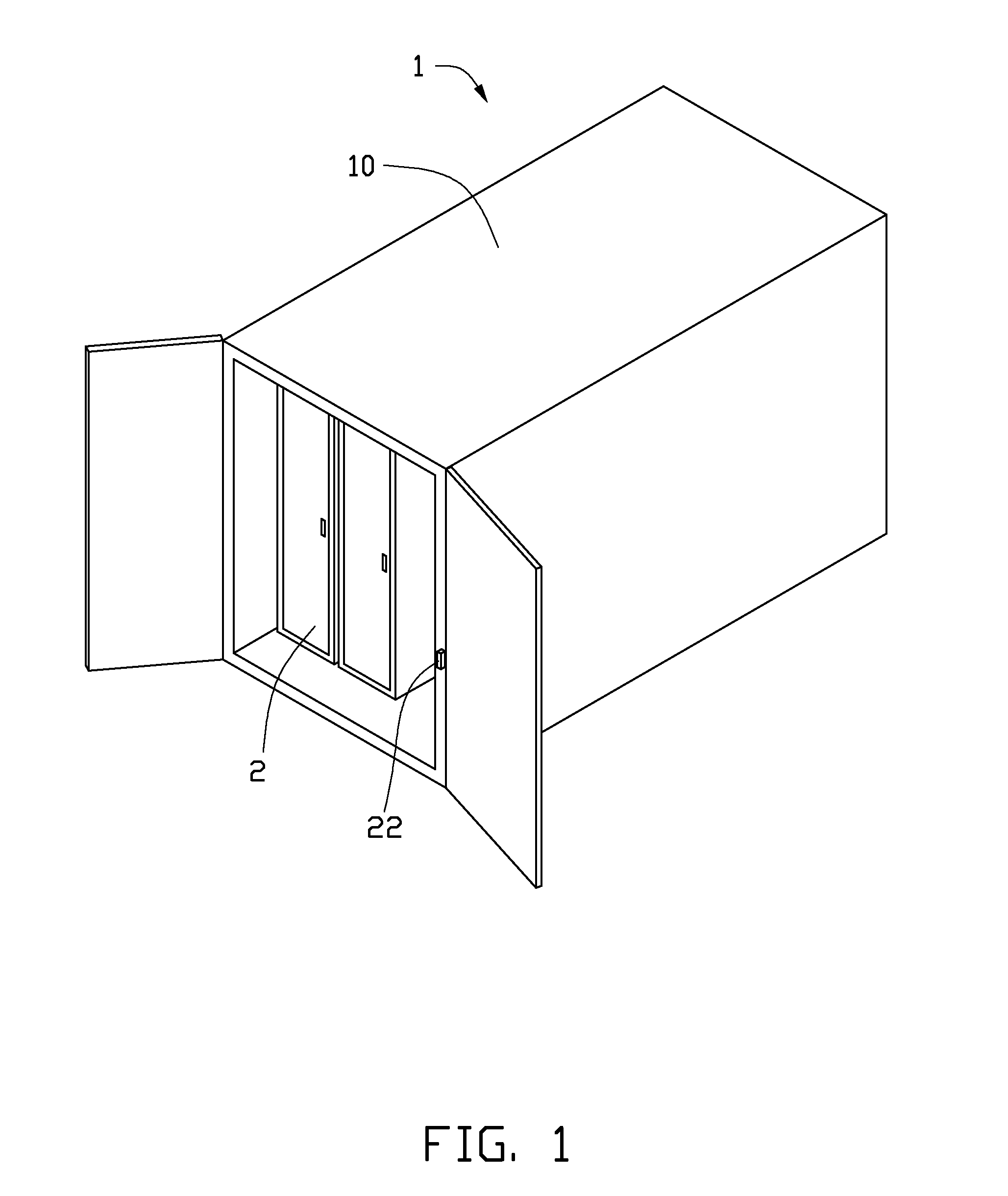 Container data center and method for reducing noise in the container data center