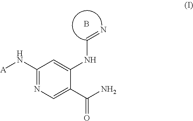 3-pyridyl carboxamide-containing spleen tyrosine kinase (SYK) inhibitors