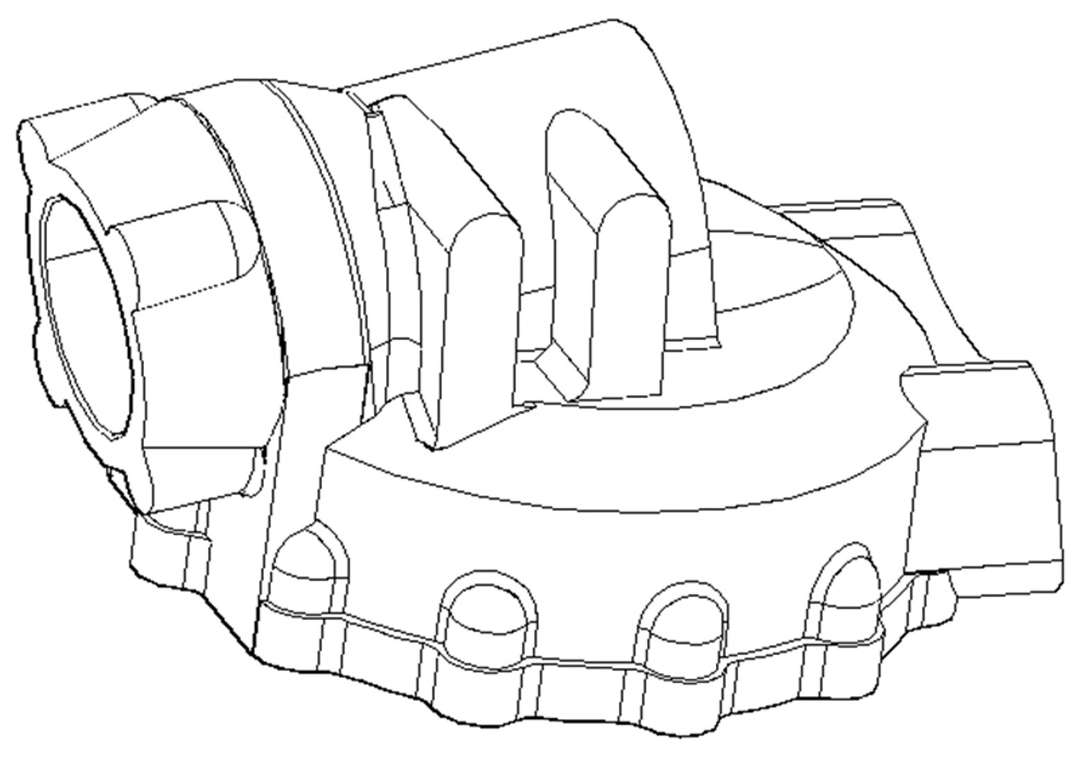 Three-jaw chuck