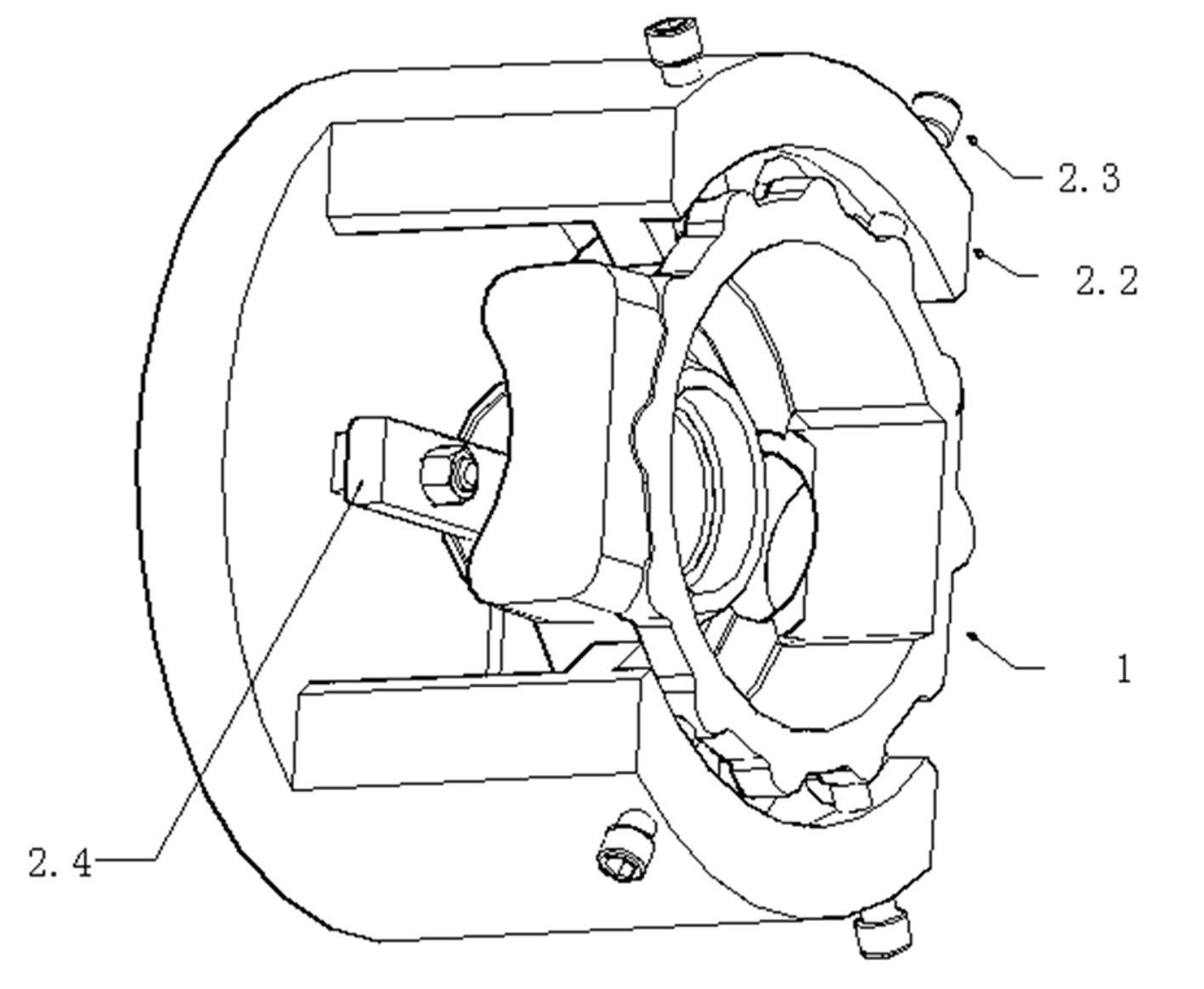 Three-jaw chuck