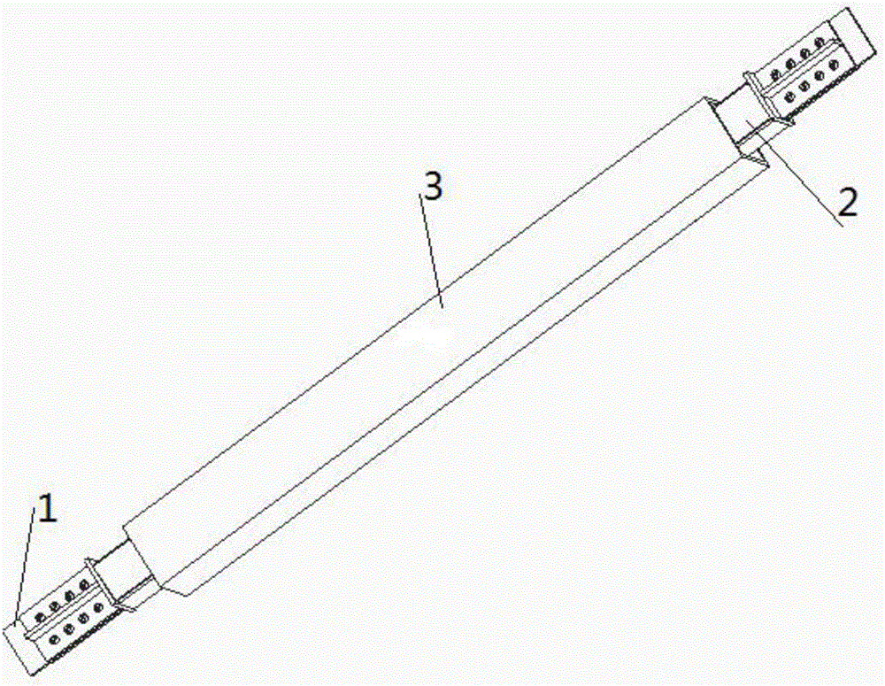 Casing pipe constraint buckling prevention support with symmetrical initial defects