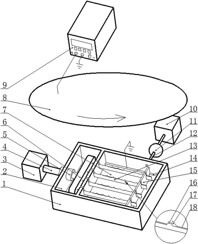 A kind of fiber mat preparation device