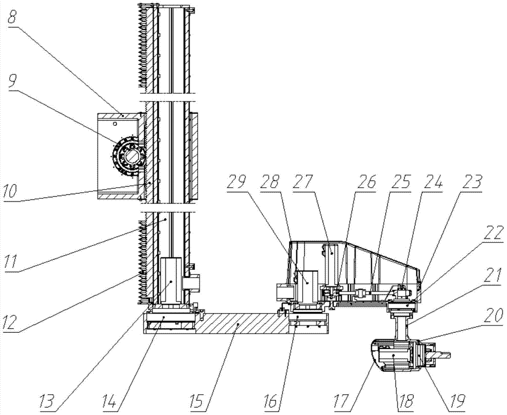 A five-degree-of-freedom robot