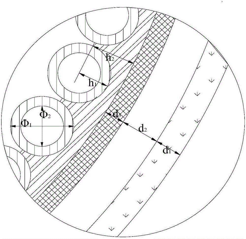Semi-embedding type eight-shaped cavity type solar receiver and working method thereof
