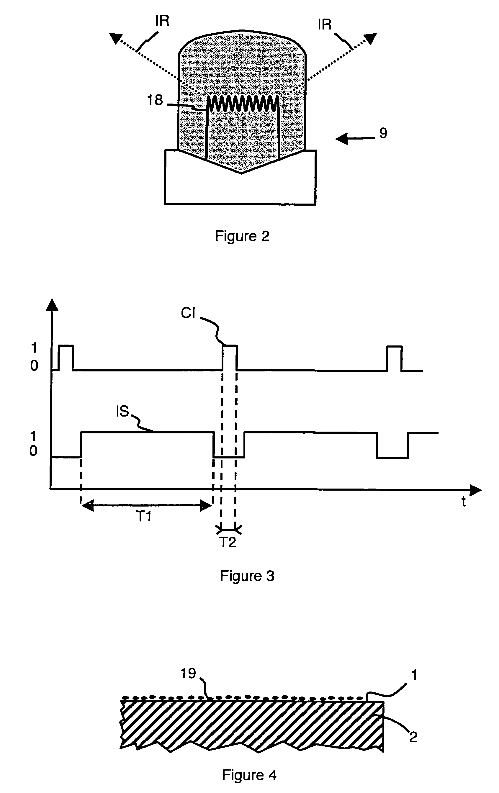 Surface strain measuring device