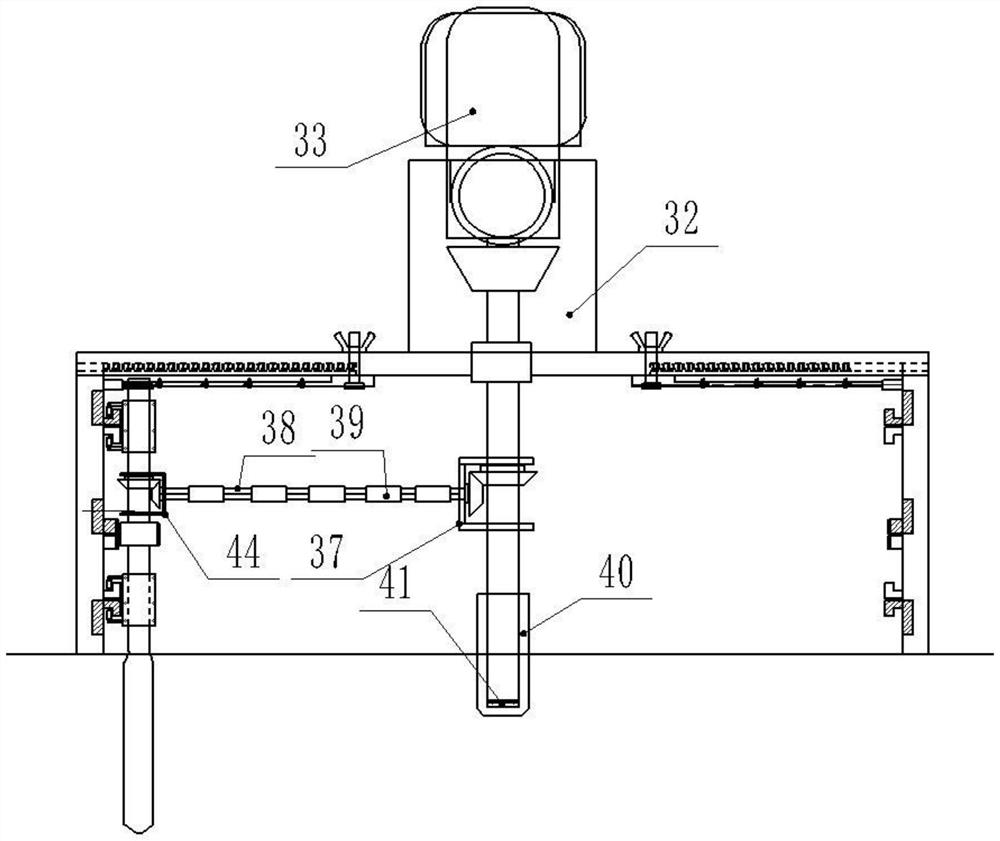 Method of cutting square grooves in building walls or floors