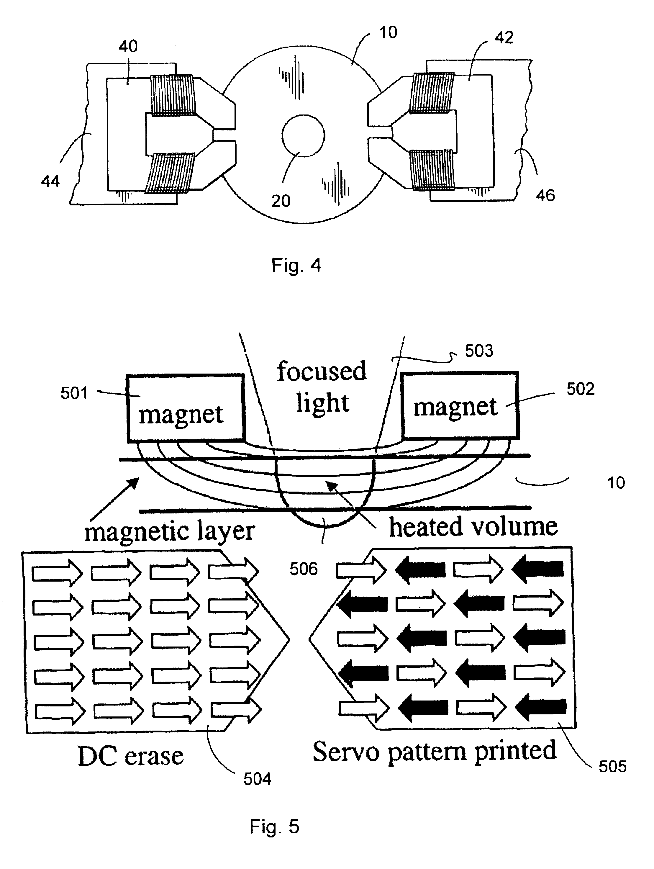 Magnetic alignment marking of hard disks