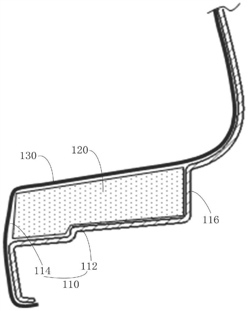 Automobile door trim armrest structure and automobile