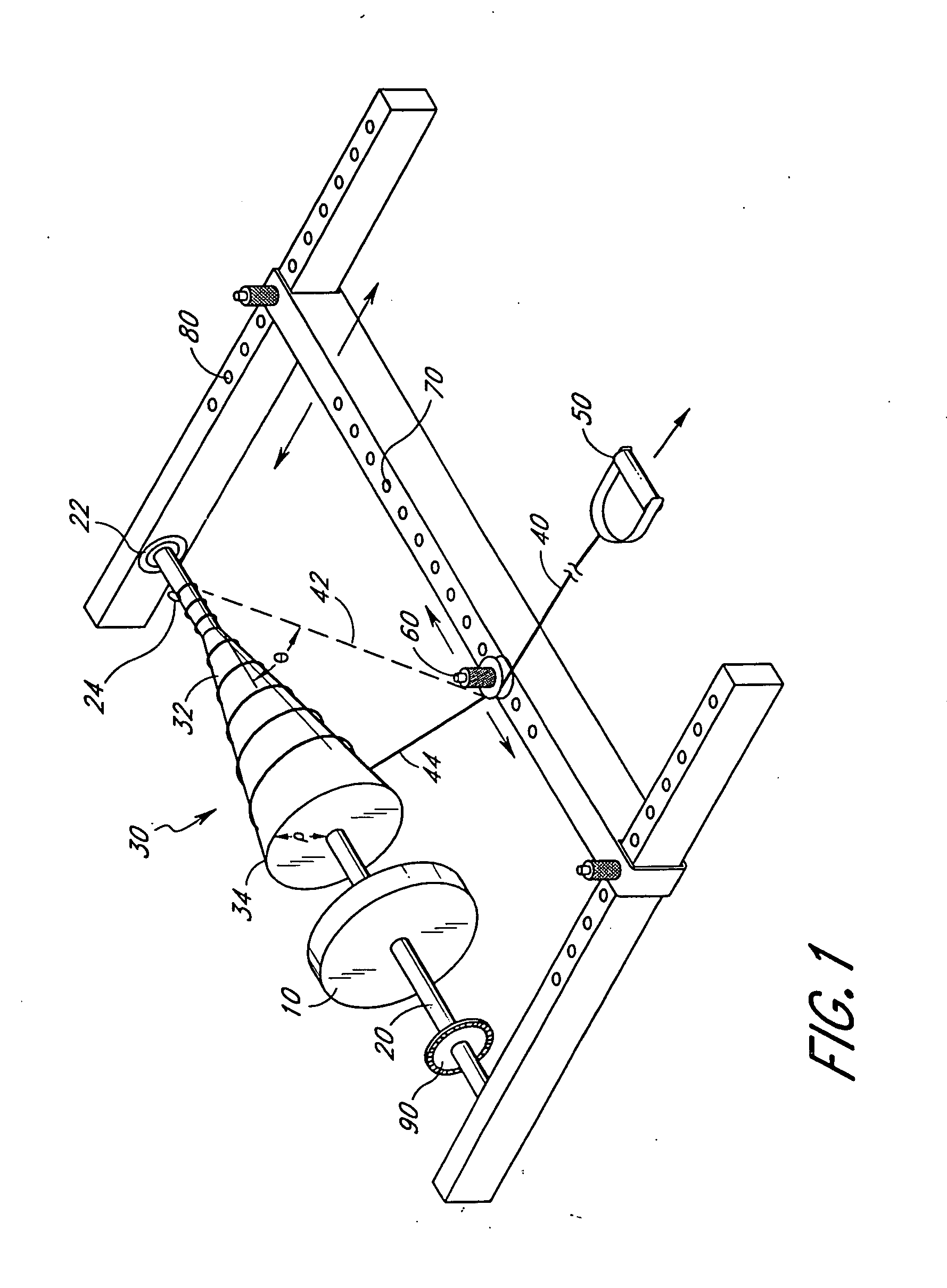 Inertial resistance exercise apparatus and method