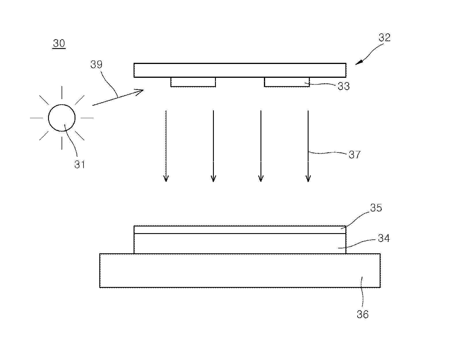 Apparatus and method for removing particles present on a wafer using photoelectrons and an electric field