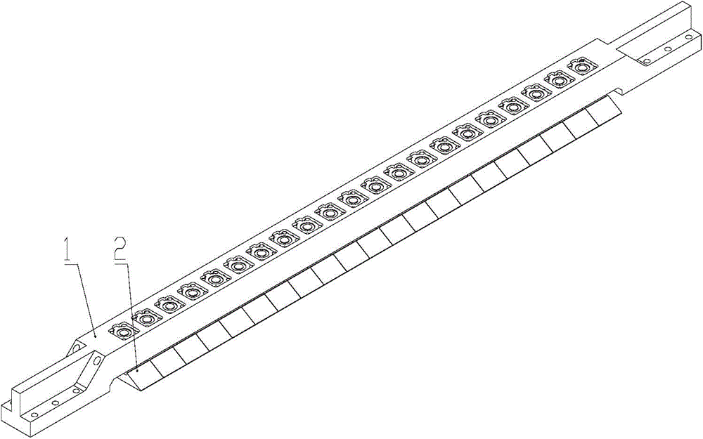 A plate pressing device for laser tailor welding