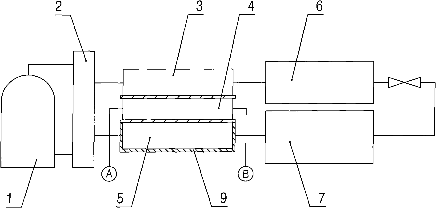 Generating device based on absolute temperature difference of evaporator and condenser in air conditioner and refrigerator