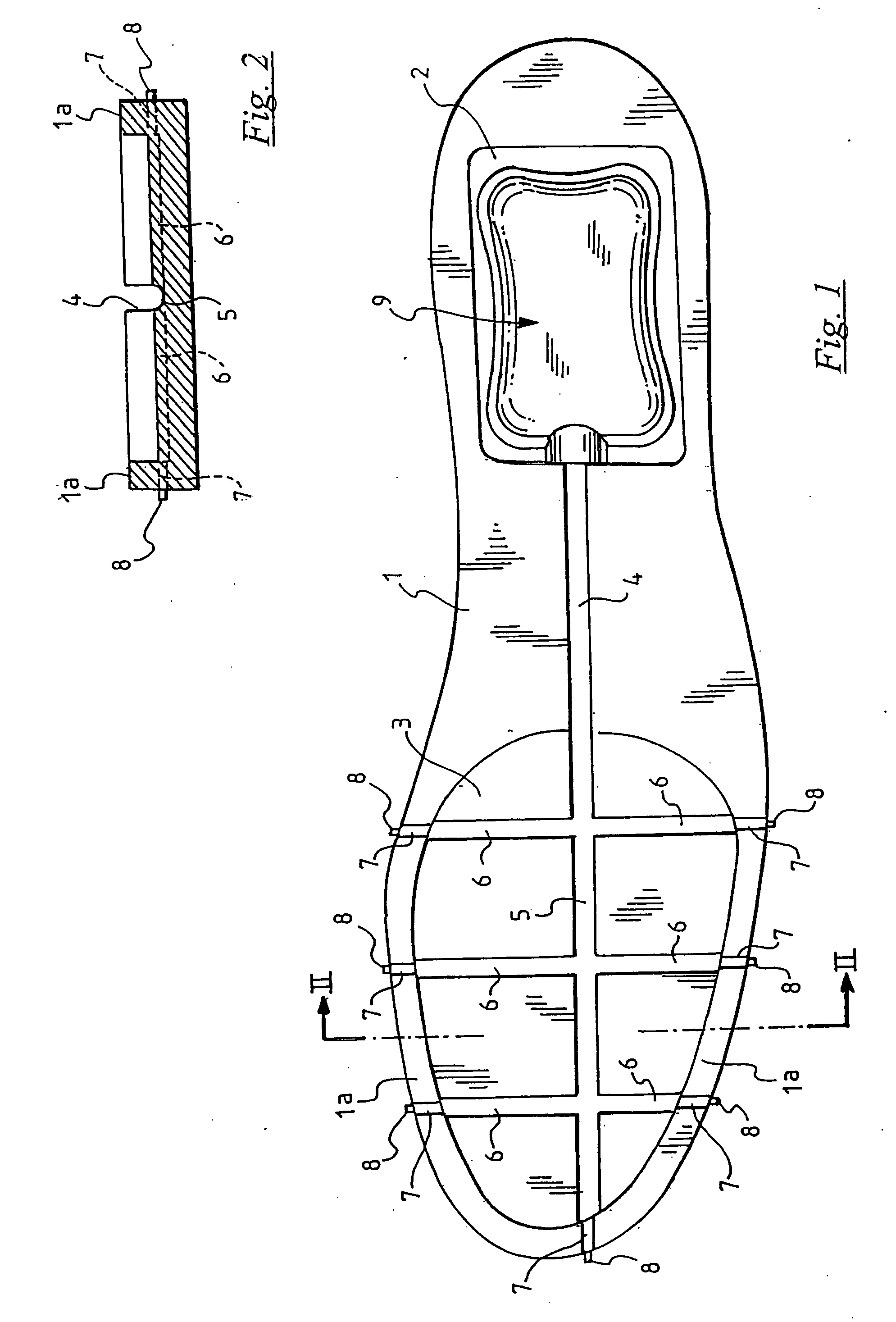 Aeration system and device for shoes