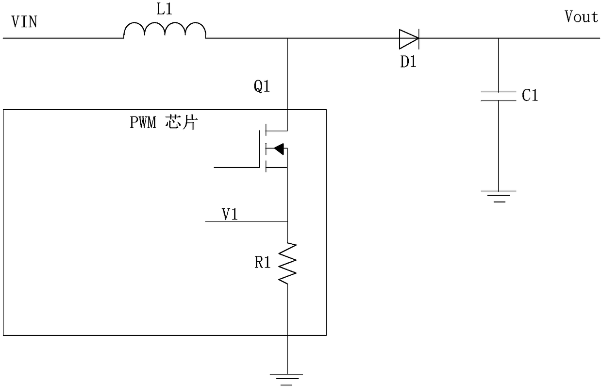 DC-DC conversion circuit overcurrent protection circuit, method and display panel