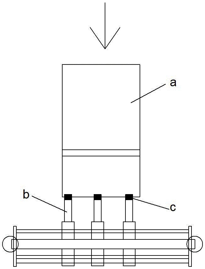 Electrifying device for electricity control metering module