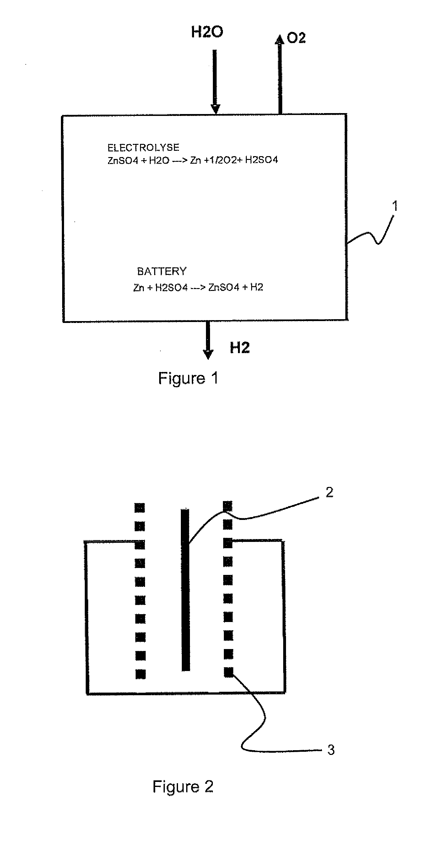 Method for co-generation of electric energy and hydrogen