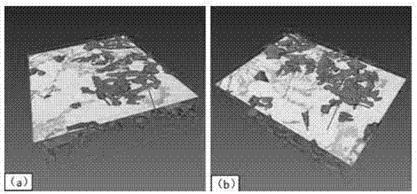 Apparatus for highly-efficiently reconstructing three-dimensional microstructure morphology of material, and reconstruction method thereof