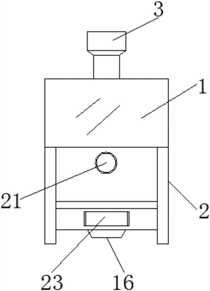 Tea drying and screening integrated machine
