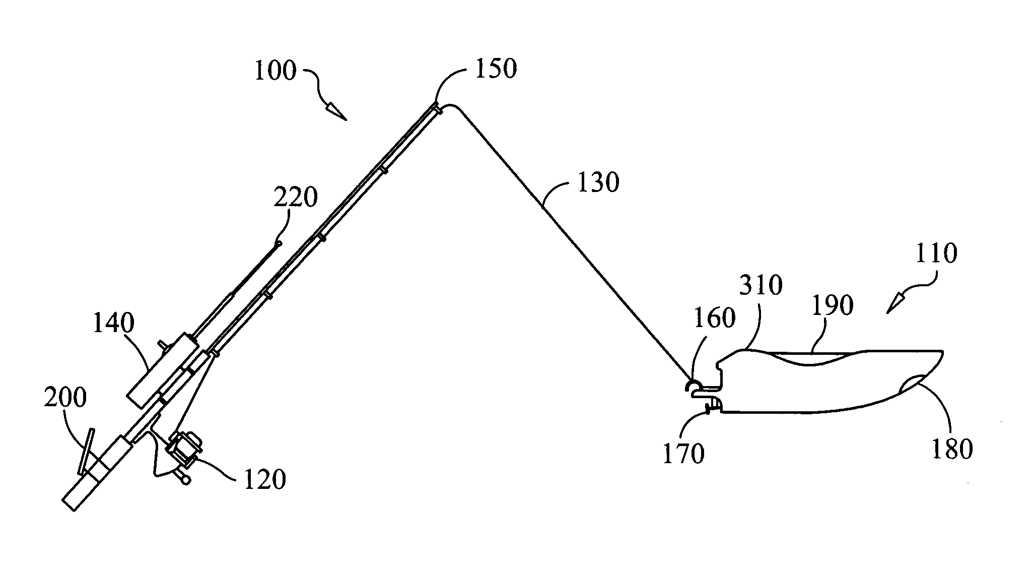 Fishing bait delivery system