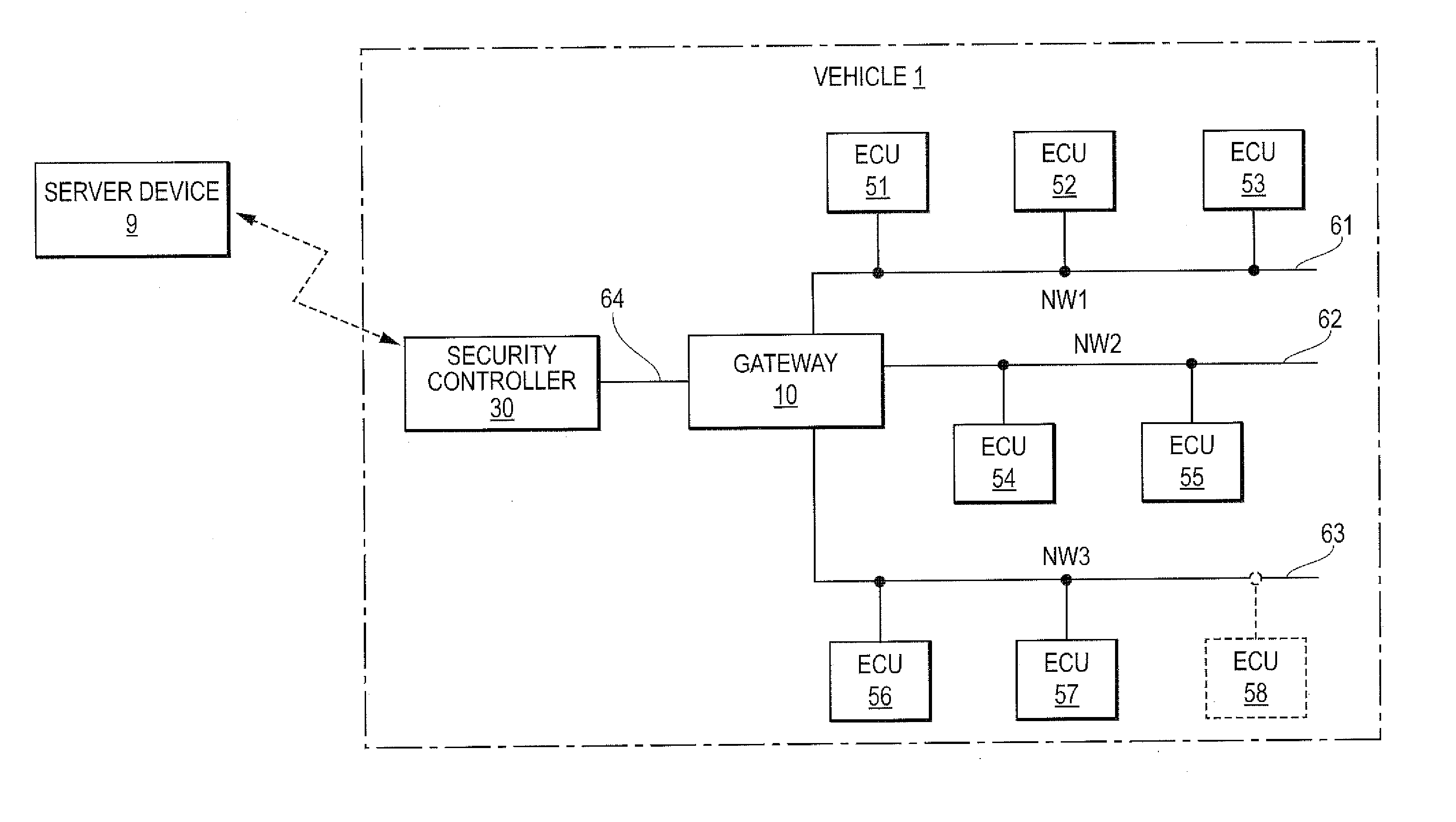 In-vehicle communication system and in-vehicle relay apparatus