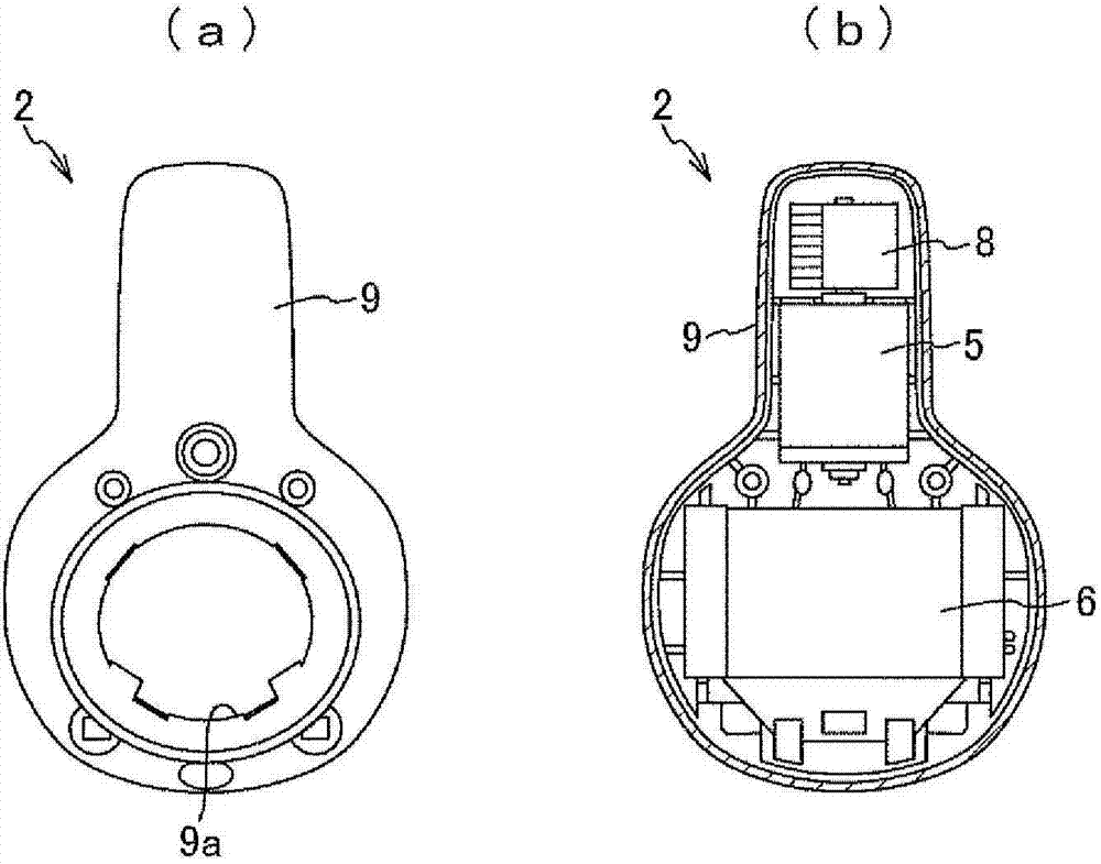 Massager, and production method and production device for same