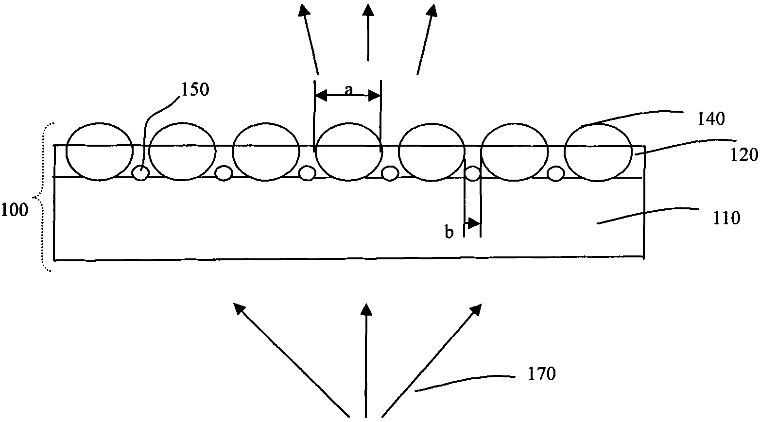 Optical diffusion thin film and LCD device using the optical diffusion thin film