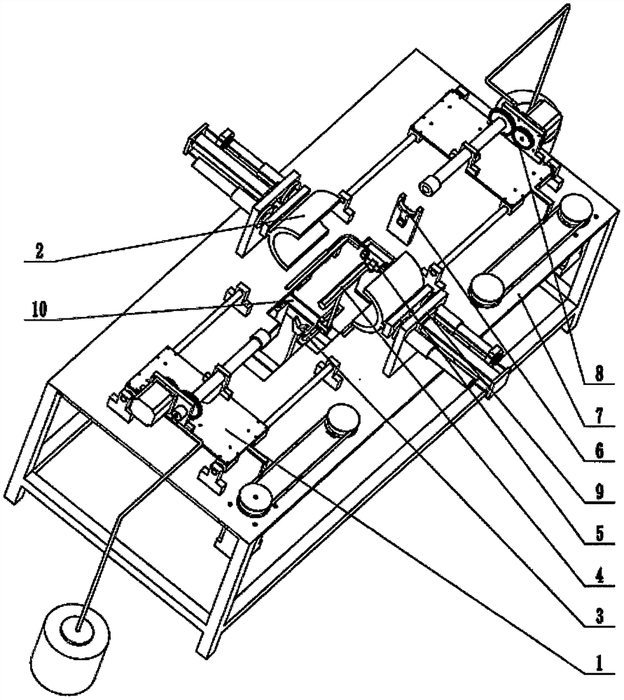 DS-3 type glass tire blowing machine