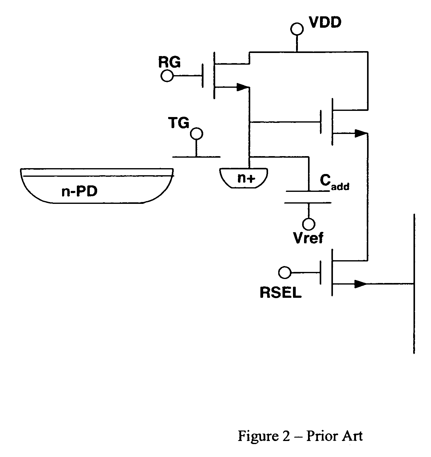 CMOS image sensor pixel with selectable binning and conversion gain