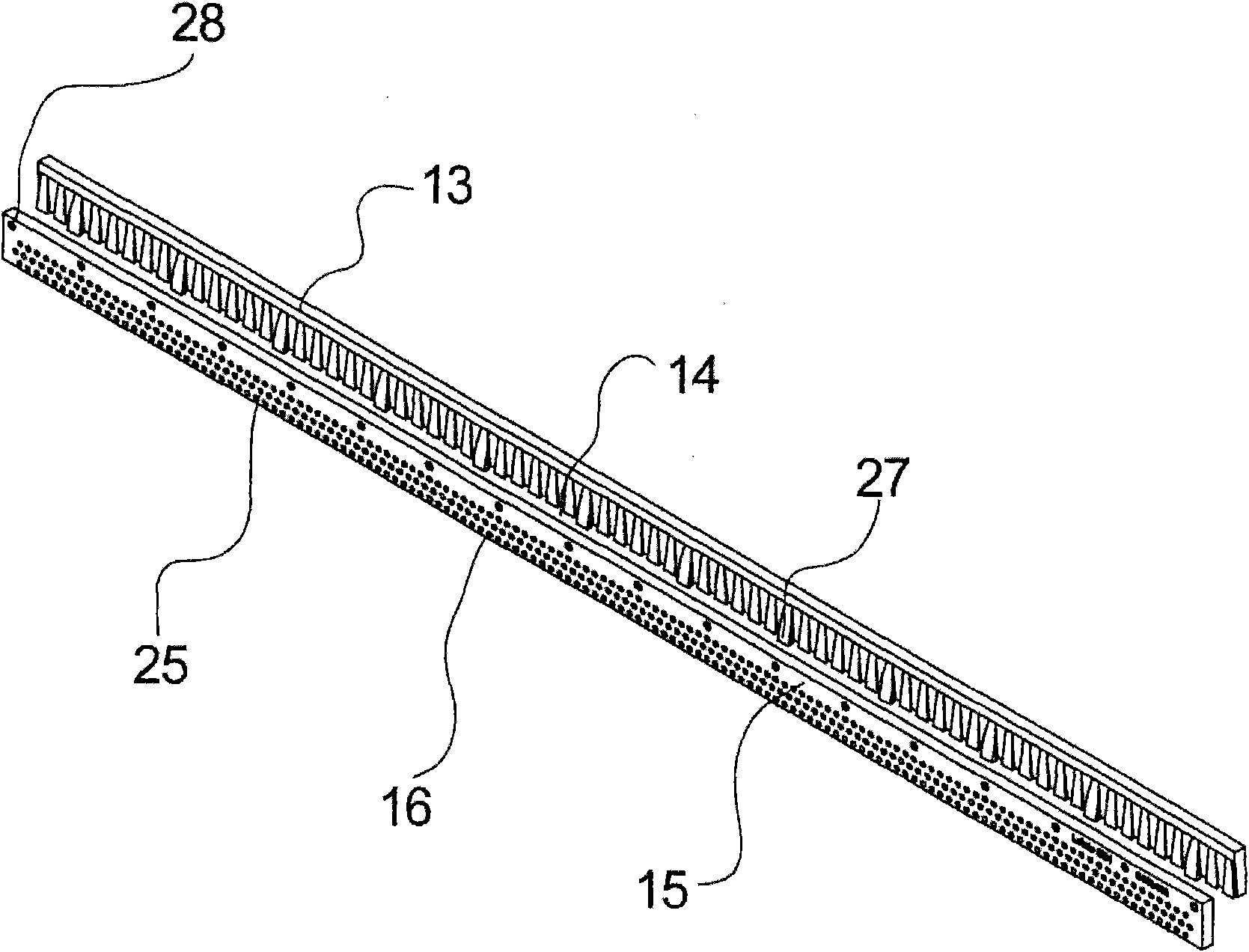 Filament drawing device