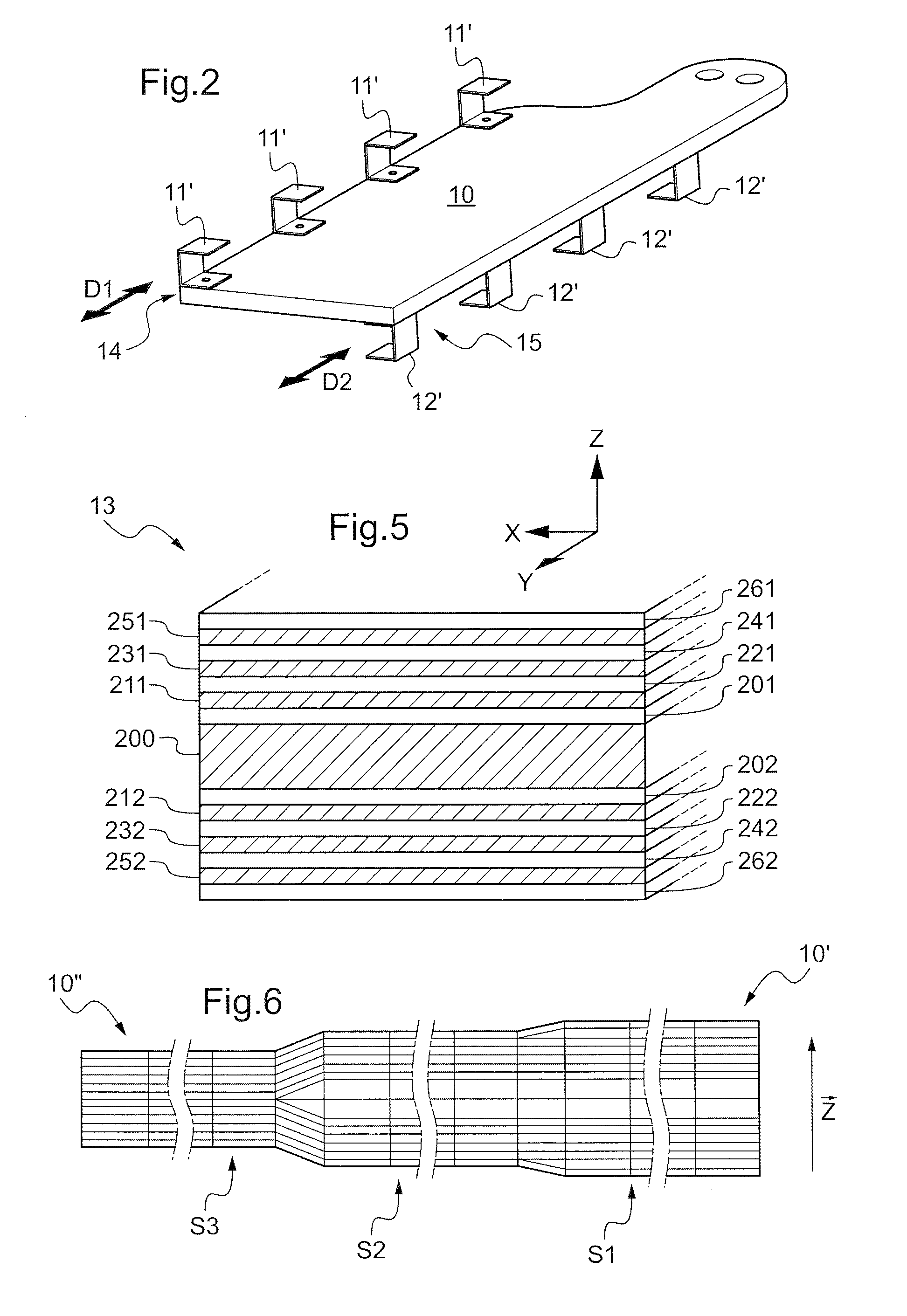 Blade with adaptive twisting, and a rotor provided with such a blade