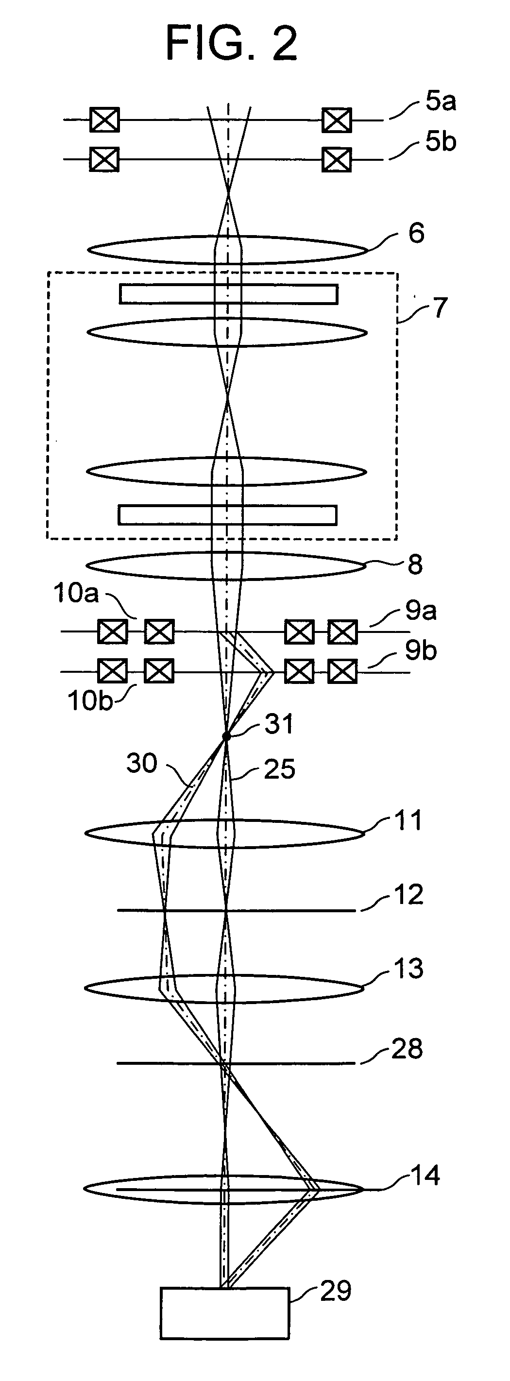 Apparatus and adjusting method for a scanning transmission electron microscope