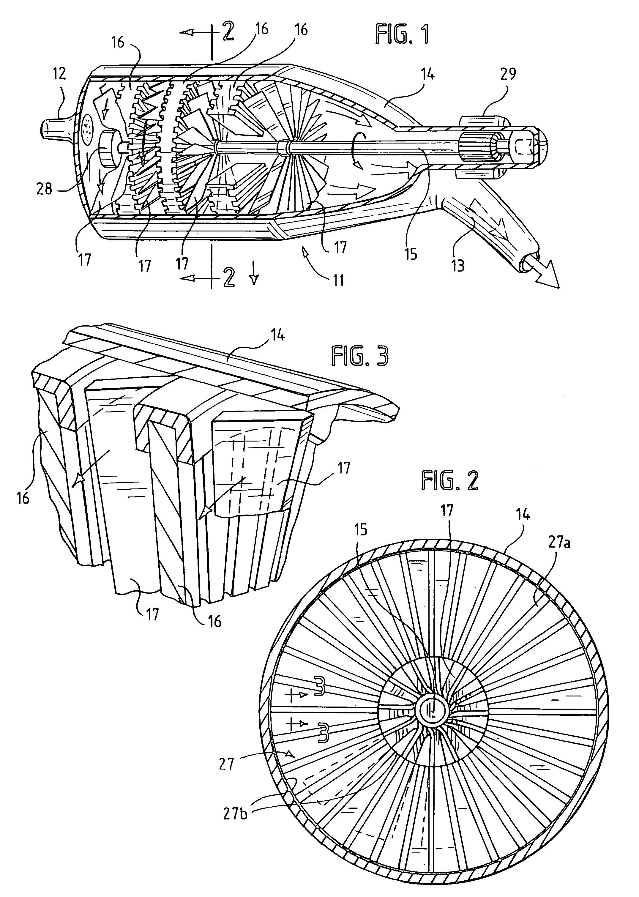 Ultra-high speed vacuum pump system with first stage turbofan and second stage turbomolecular pump