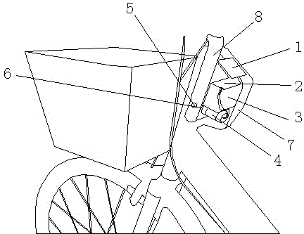 Public bike system based on satellite positioning system