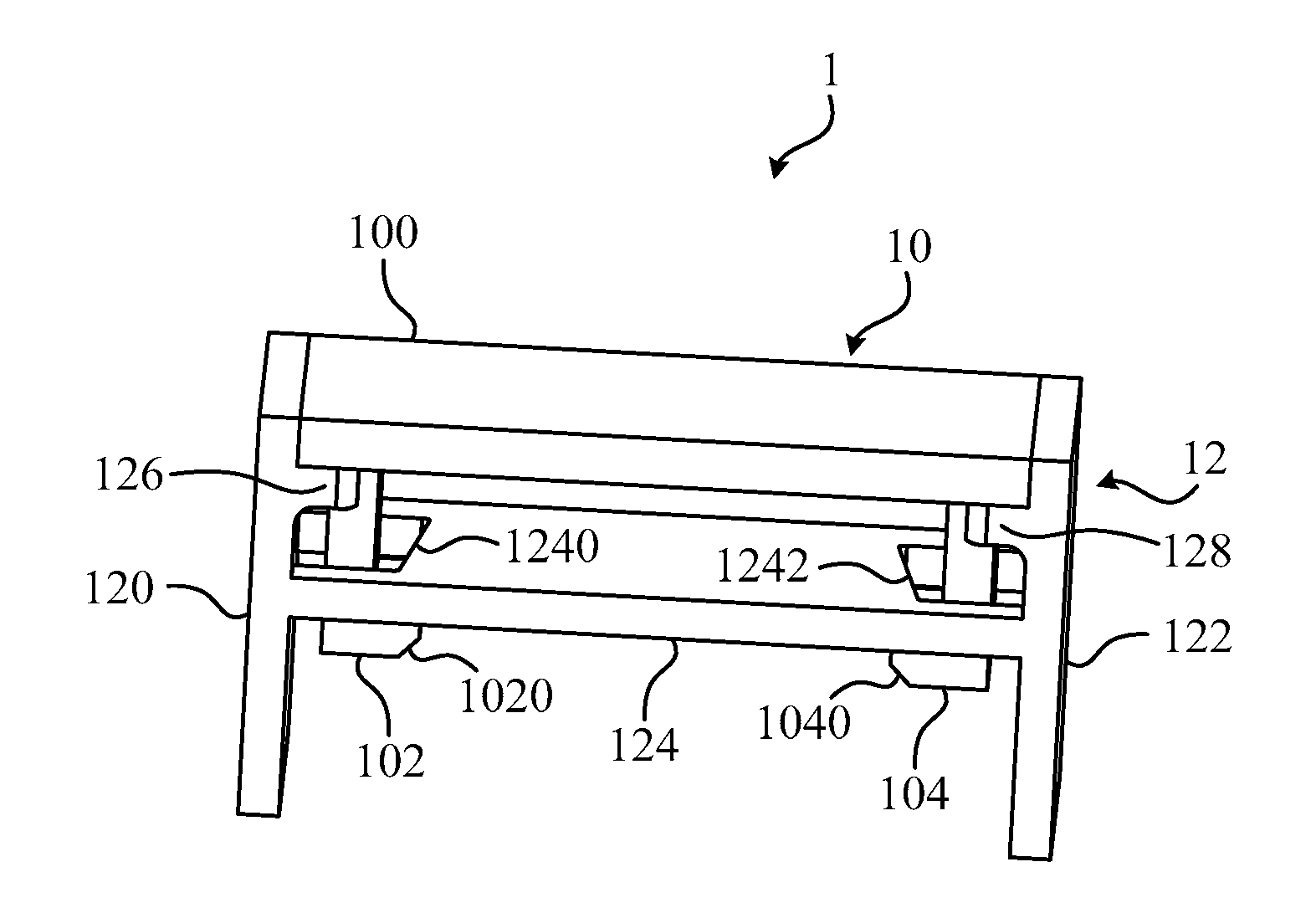 Electronic device and engaging structure thereof