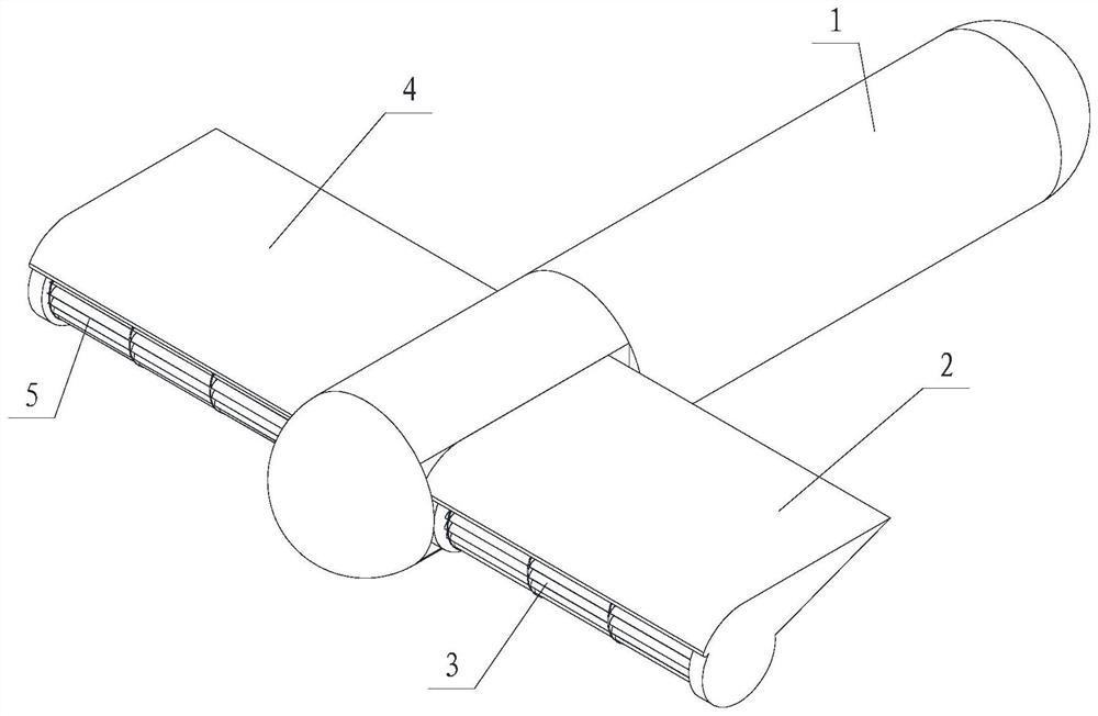 Fan-wing-propelled underwater vehicle and navigation method thereof