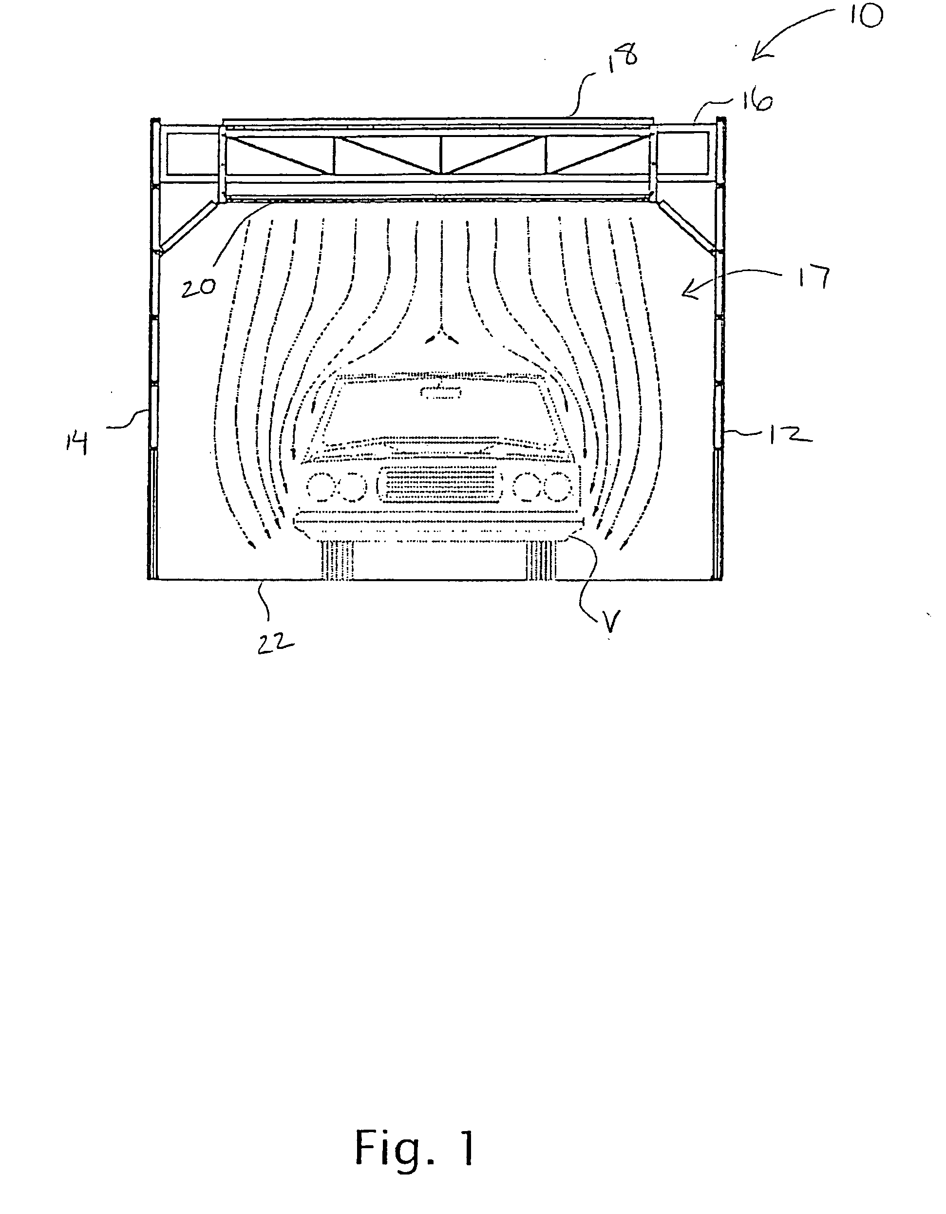 Spray booth systems and methods for accelerating curing times