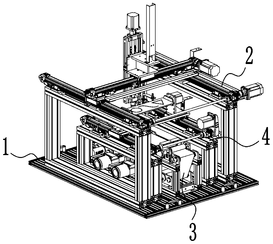 Multi-axis synchronous control unit