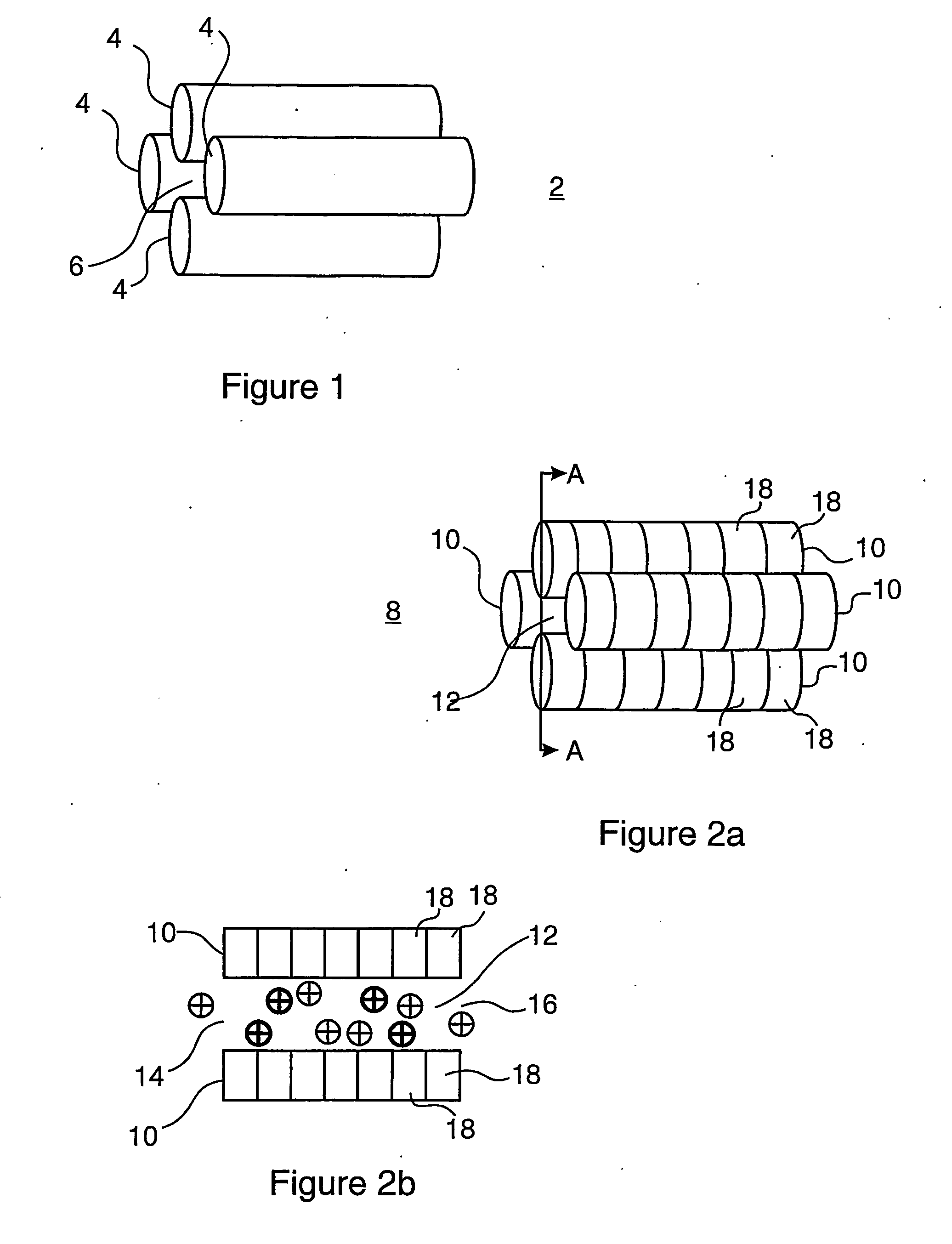 Method and quadrupole apparatus for separating ions in the gas-phase