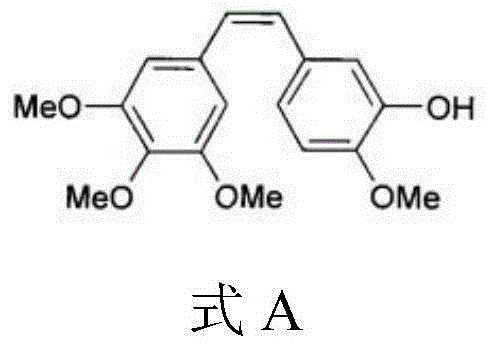 Combretastatin A4 derivative and preparation thereof