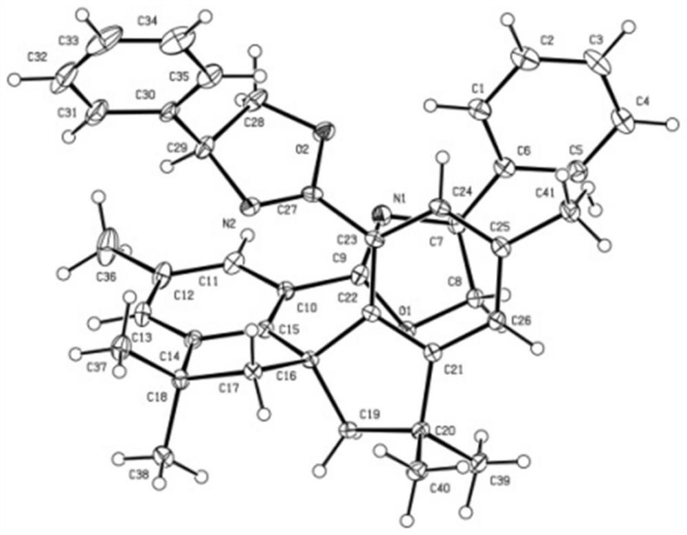 Bisoxazoline ligand compound based on tetramethylspiroindane skeleton and its intermediate, preparation method and use