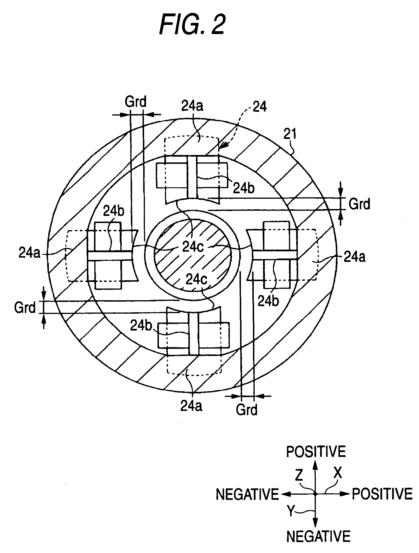 Magnetic bearing device and magnetic bearing spindle device